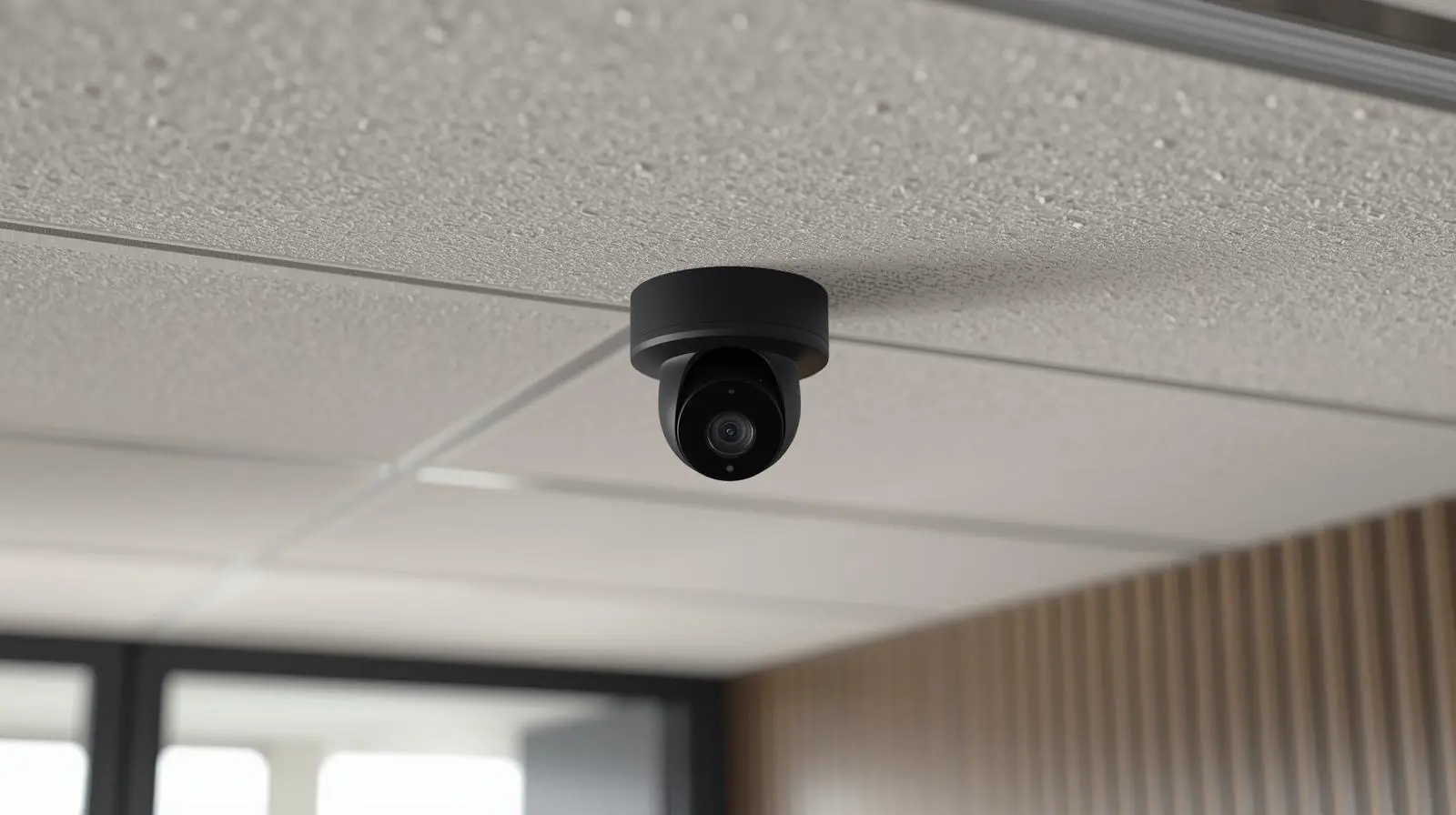 Caméra de vidéosurveillance IP installée dans un bureau – Charles Thibaut Caméra de vidéosurveillance IP installée dans un bureau – Charles Thibaut