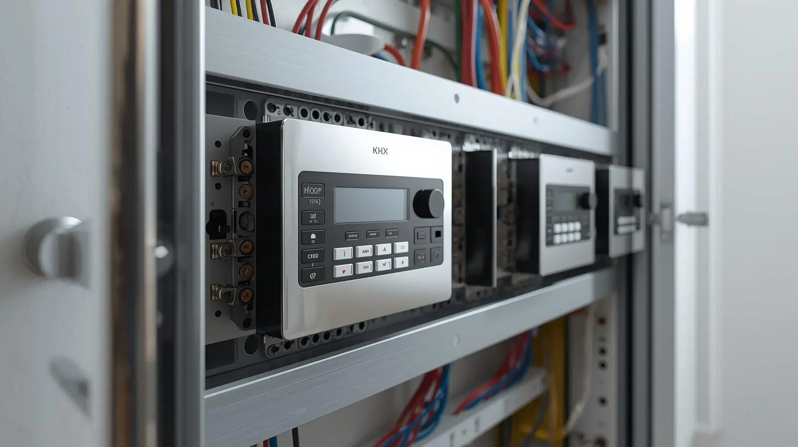 charles-thibaut-domotique-knx-tableau Tableau domotique équipé de modules KNX installés par Charles Thibaut