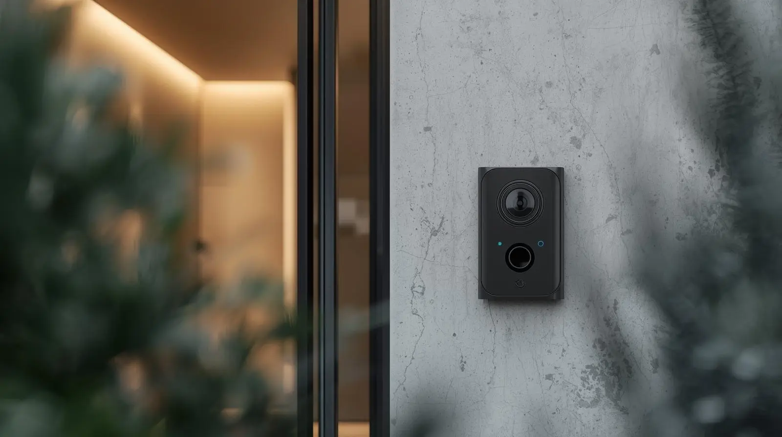 charles-thibaut-interphone-particulier Interphone vidéo installé pour un particulier dans une maison moderne – Charles Thibaut