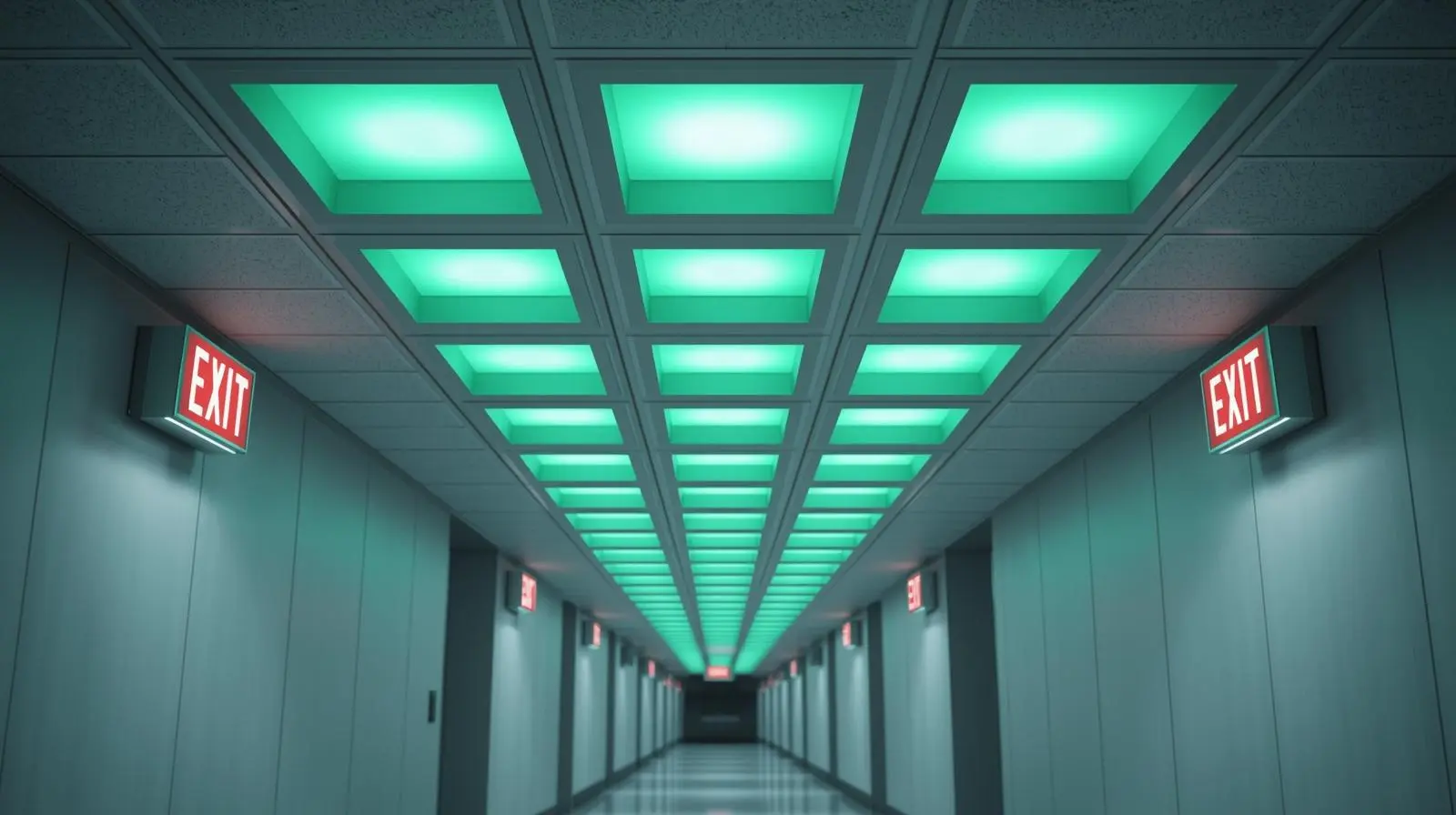 charles-thibaut-systeme-eclairage-securite Système complet d’éclairage de sécurité avec blocs de secours et panneaux de sortie – Charles Thibaut