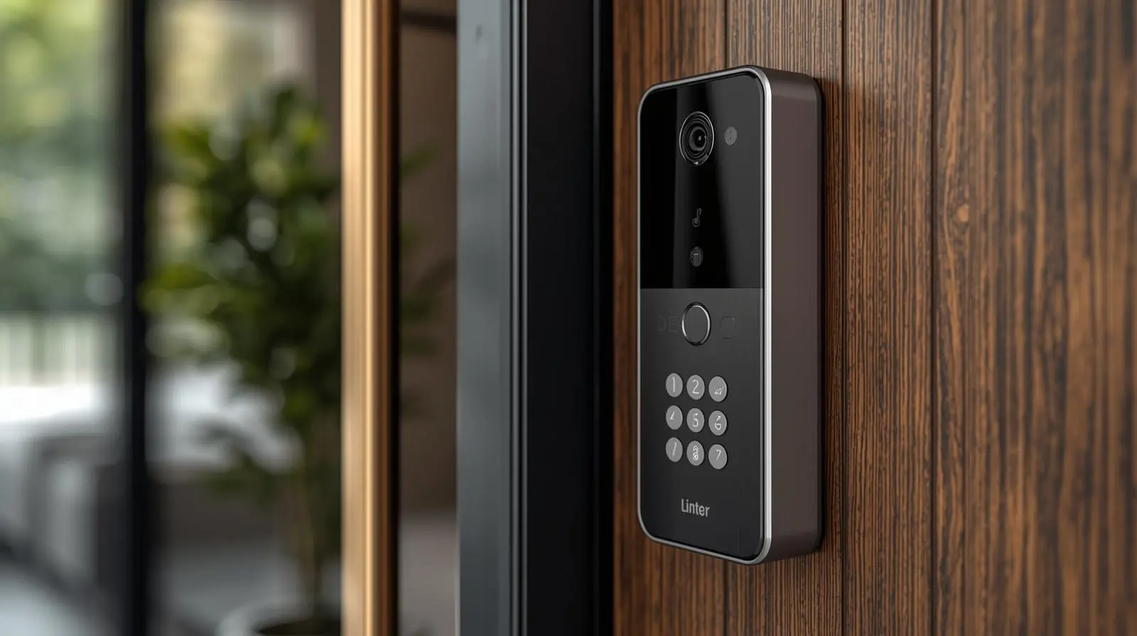 un-interphone-video-moderne-installe-pres-dune-porte-dentree un-interphone-video-moderne-installe-pres-dune-porte-dentree